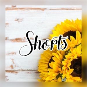 𝅺🌺 Ladies & Juniors Shorts